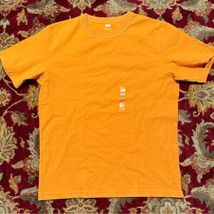 Uniqlo U tees, marigold and purple NWT